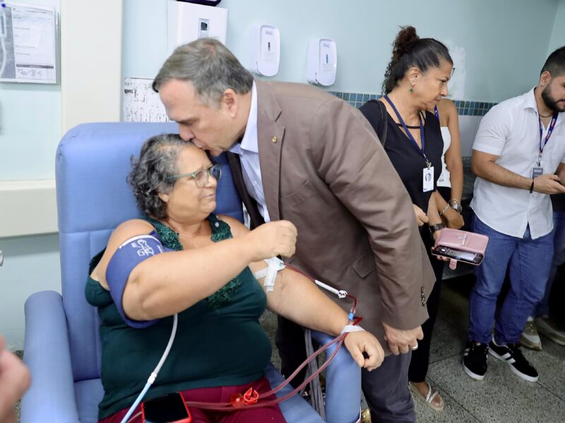 Mabel abre 3º turno de hemodiálise na Santa Casa de Misericórdia de Goiânia
