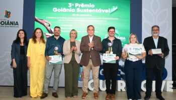 Prefeito Sandro Mabel reconhece empresas na 3ª edição do Prêmio Goiânia Sustentável